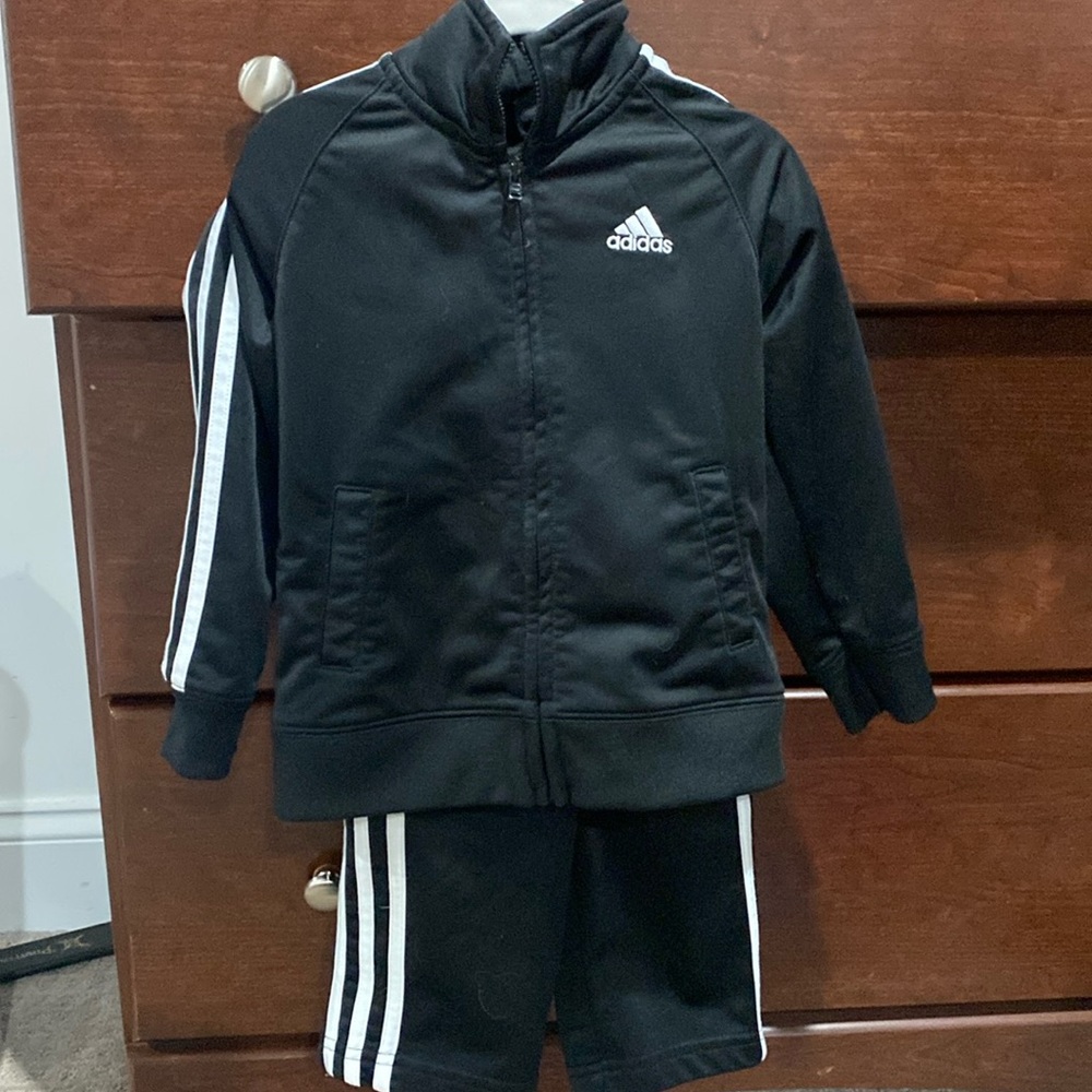 Adidas boys jacket and jogger
